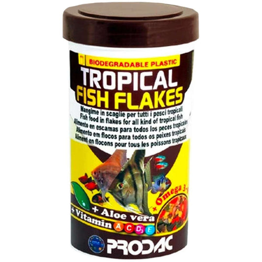 Food - Prodac Tropical Fish Flakes 200g
