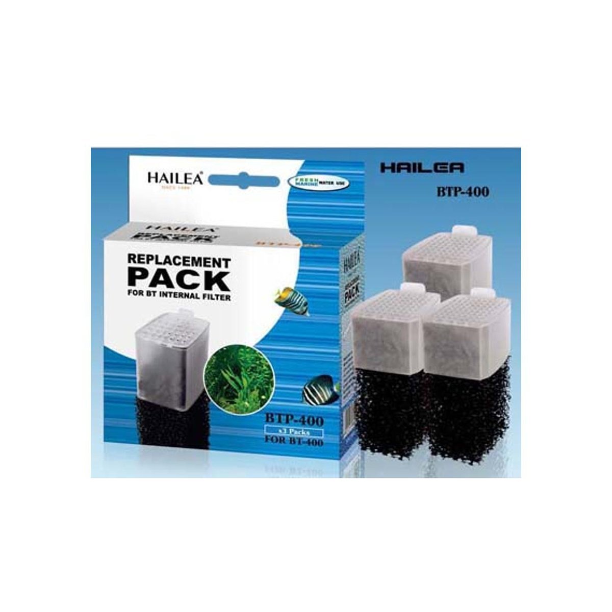 Cartridge - Hailea BTP400 3 pack